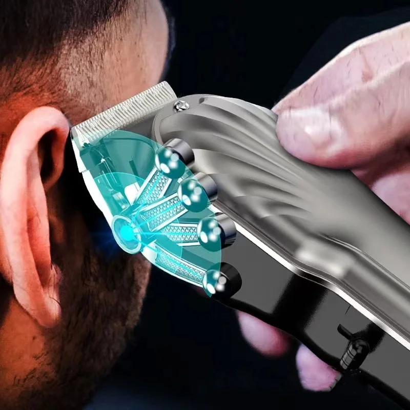 Máquina de Cortar Pelo para Pet Sem Fio Ajustável Zero Gap - Imagem 3