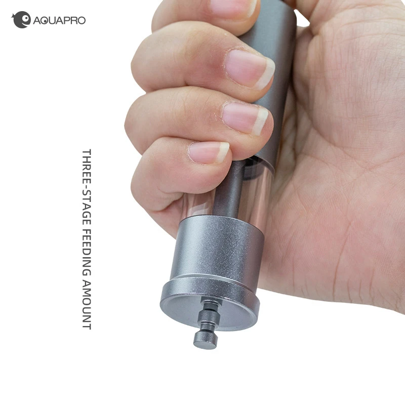 Alimentador Aquapro Mini para Peixes com 3 Níveis de Dosagem - Imagem 6