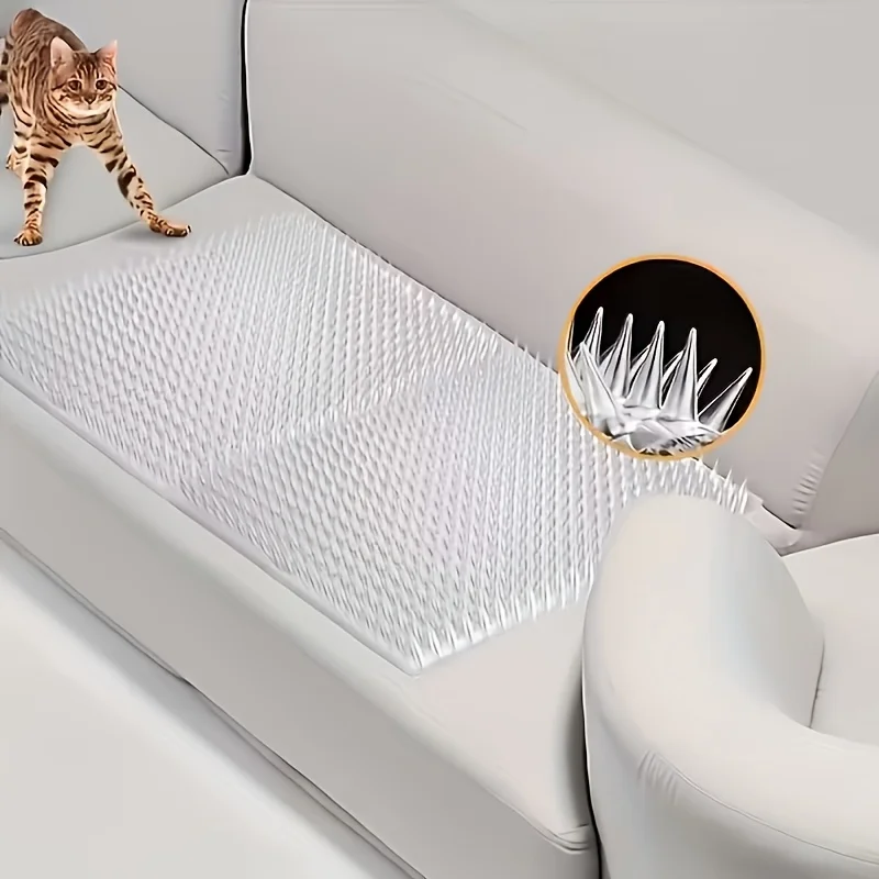 Tapete Plástico Anti-Gatos com Espinhos para Evitar Escavação - Imagem 3