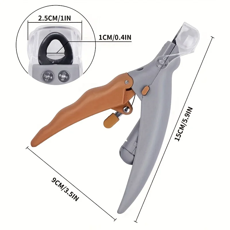 Cortador de Unhas LED para Cães e Gatos com Luz Embutida - Imagem 3