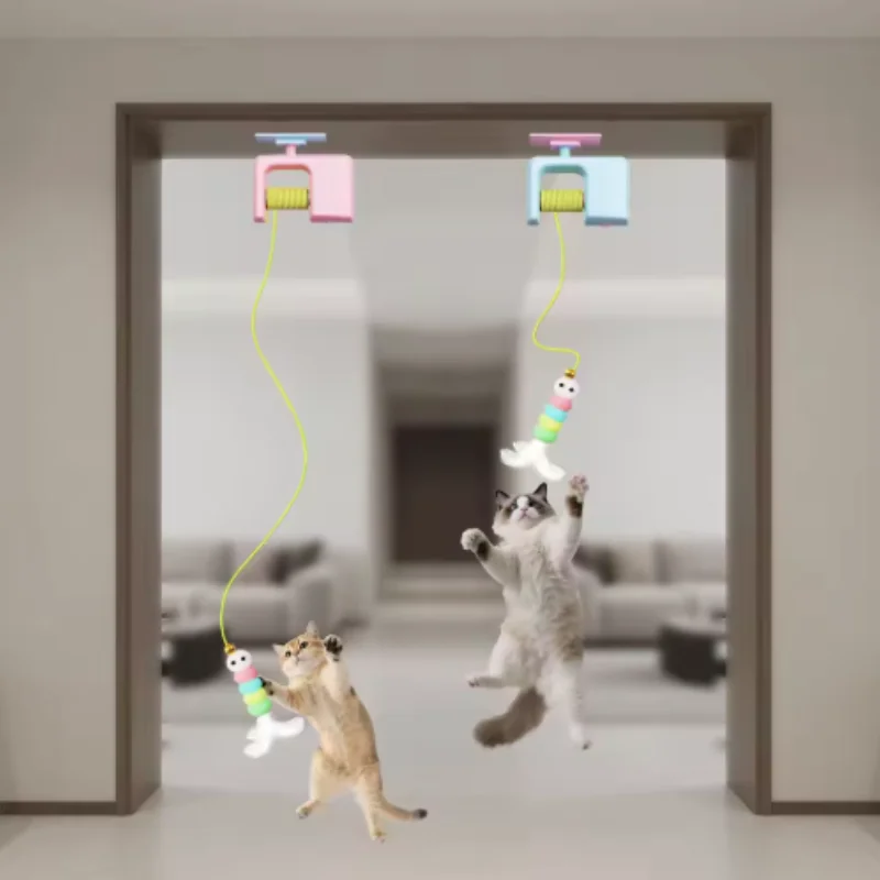 Brinquedo Elétrico para Gatos para Porta com Bateria Inclusa - Image 3
