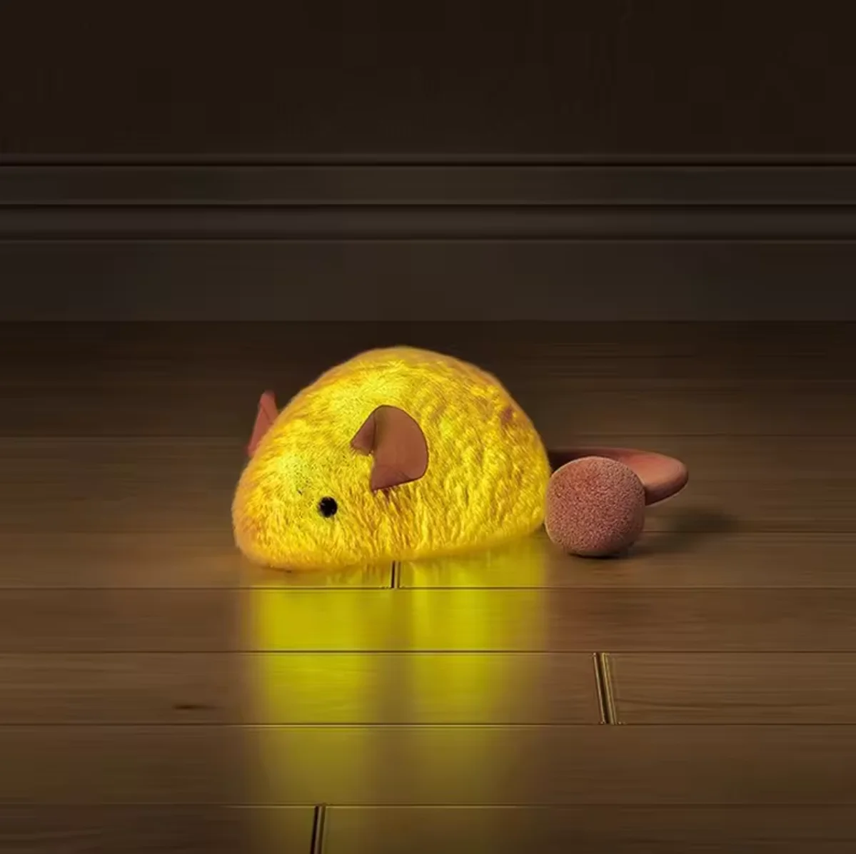 Brinquedo de Pelúcia Gato Rato Simulação Interativo para Gatinhos - Imagem 5