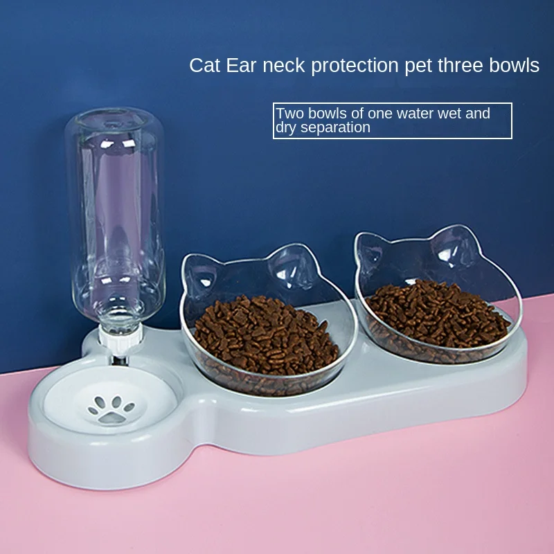 Tigelas Duplas Elevadas para Cães e Gatos Duráveis - Image 2
