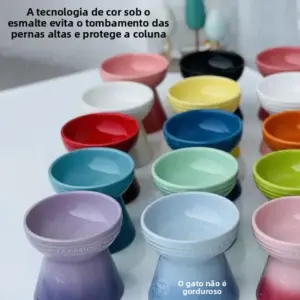 tigela de cerâmica para pets