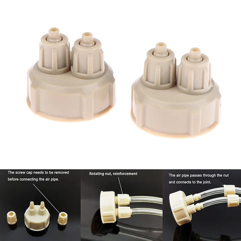 Tampa para Garrafa CO2 Aquário DIY com Vedação para Reator - Imagem 5