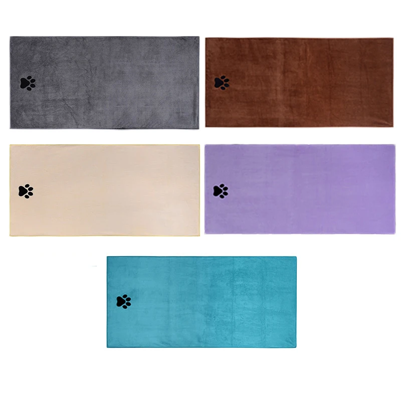 Toalha Microfibra para Cães e Gatos 35x75cm Super Absorvente - Imagem 6