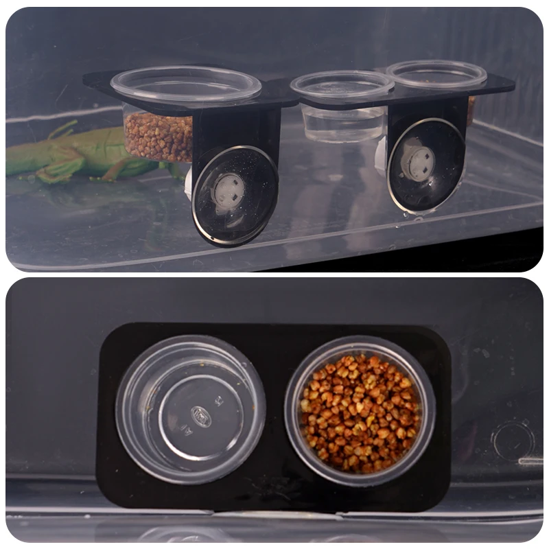 Tigela de Alimentação para Répteis com Ventosa Dupla Removível - Imagem 4