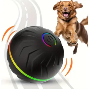 bola interativa para cães recarregável
