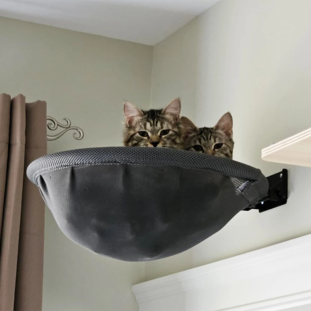 rede para gatos de parede dobrável