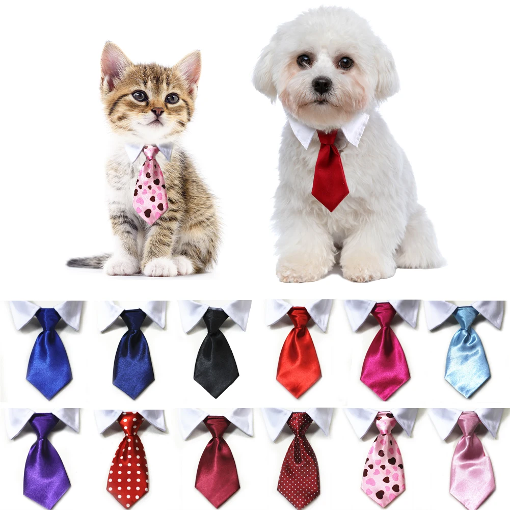 Coleira Laço Listrado para Gatos e Cães Ajustável para Pescoço - Image 2