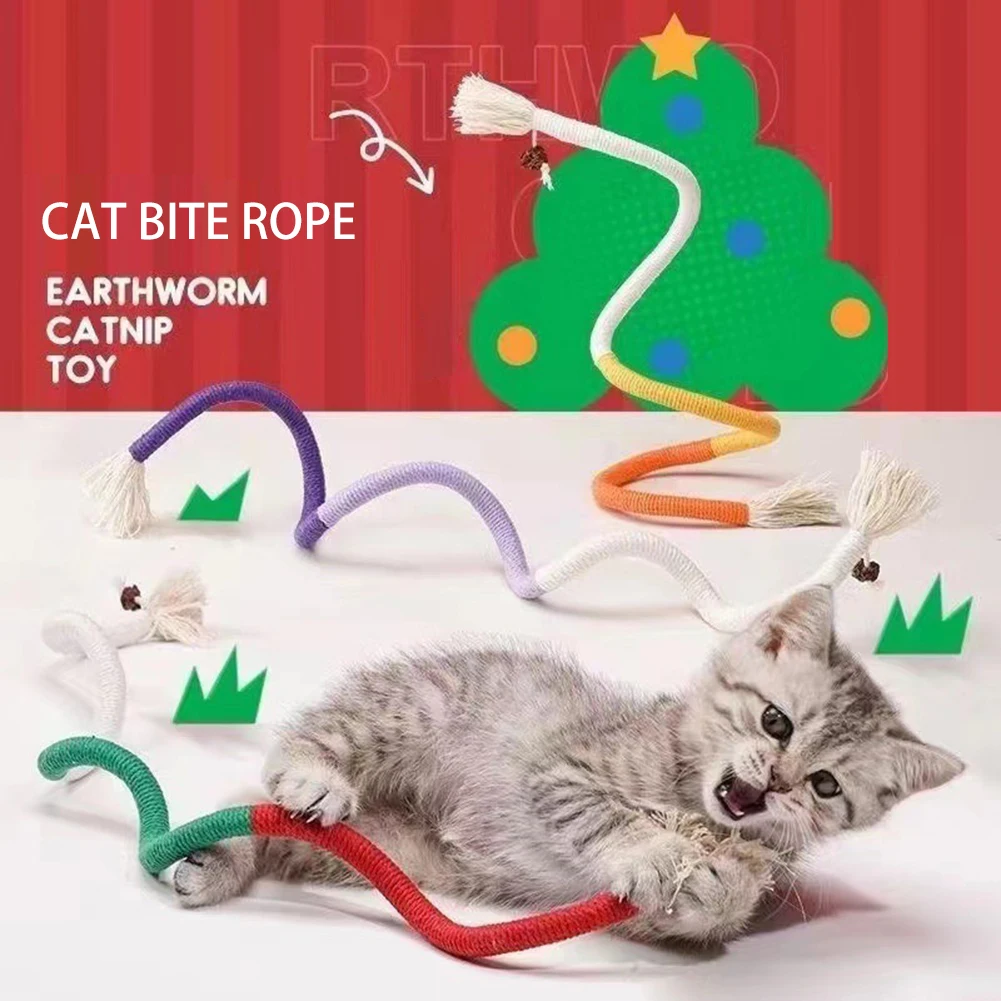 Brinquedo de Gato Silvervine com Corda para Mastigar 70 cm (3 Peças) - Imagem 3