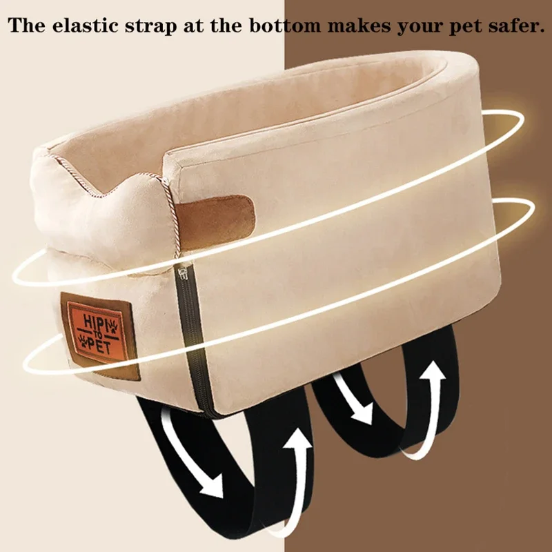 Assento de Carro para Cães e Gatos Pequenos até 6 kg - Image 4