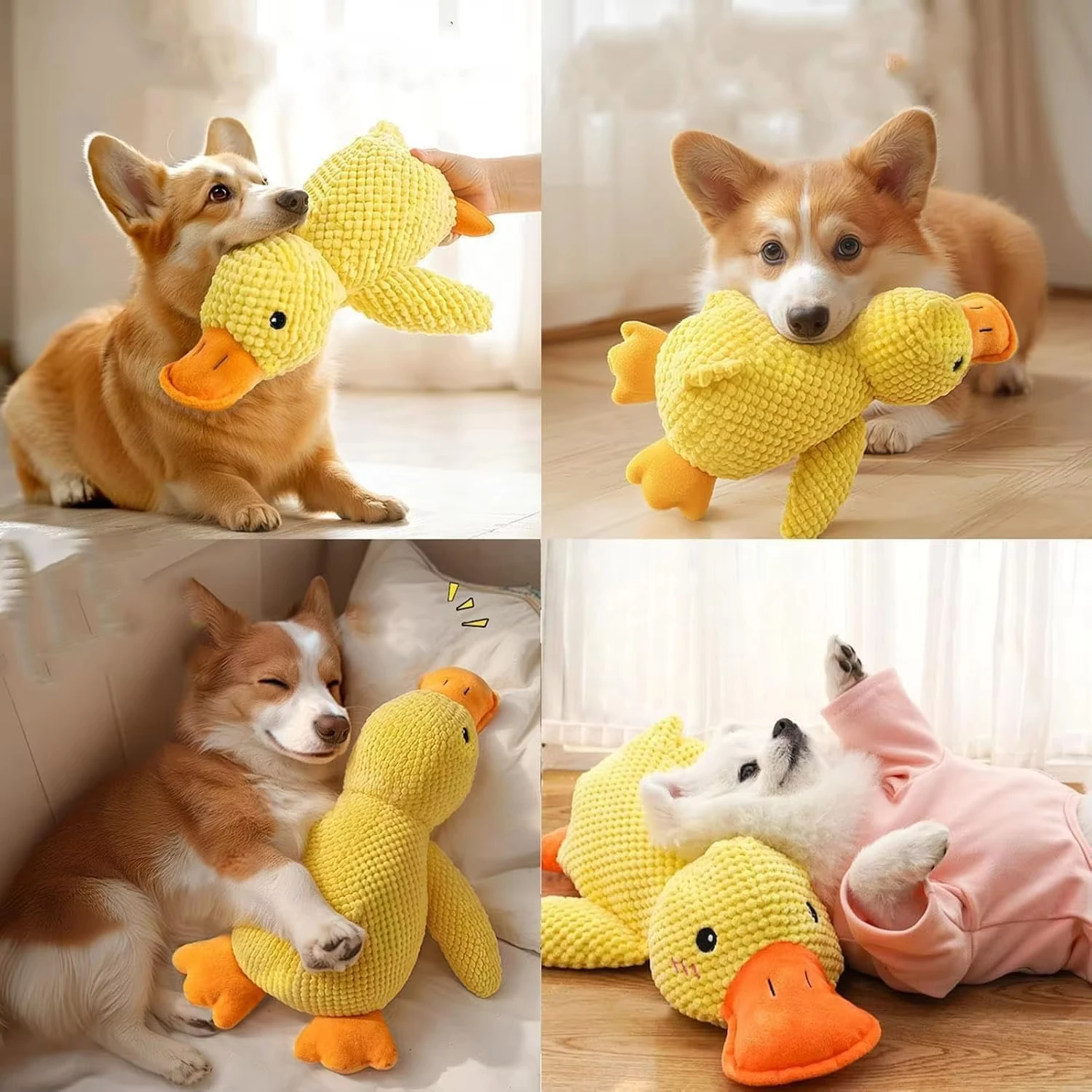 Brinquedo de Pelúcia para Cães com Som de Patadas - Imagem 2