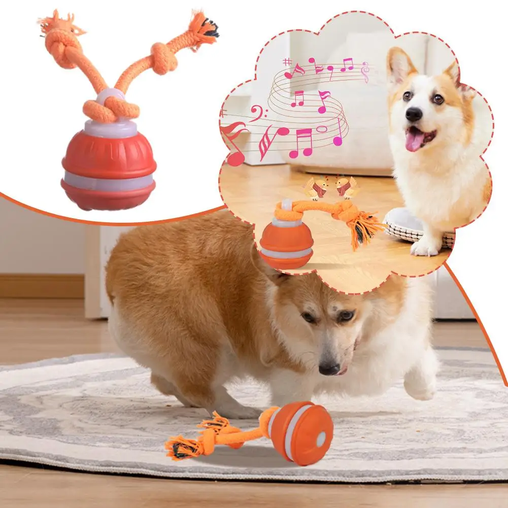 Bola Interativa para Cães Recarregável USB com Detecção de Movimento - Imagem 4