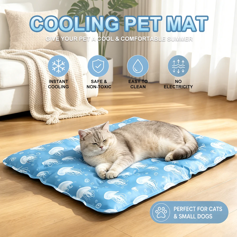Tapete Refrescante para Cães e Gatos Impermeável Tamanhos Variados - Image 2
