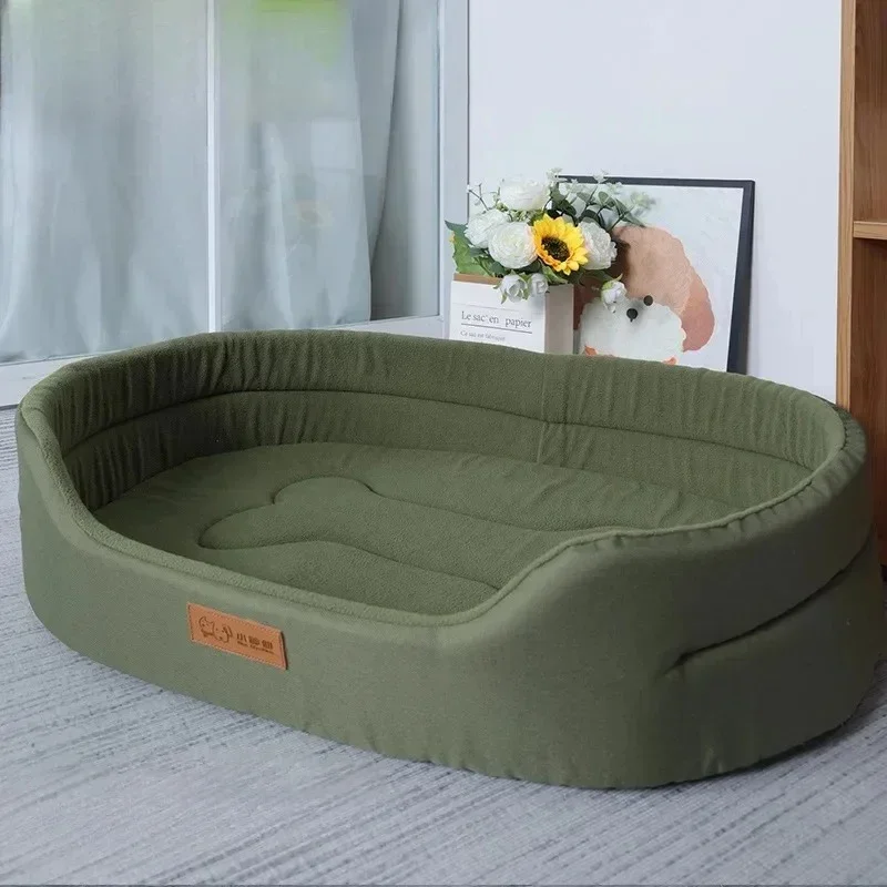 cama dupla face para cães grandes