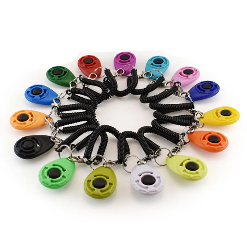 Clicker para Cães e Gatos com Alça Ajustável e Chaveiro Sonoro - Image 6