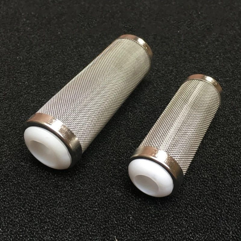 Filtro de Entrada para Aquário 12mm de Aço Inoxidável com Malha Fina - Imagem 2
