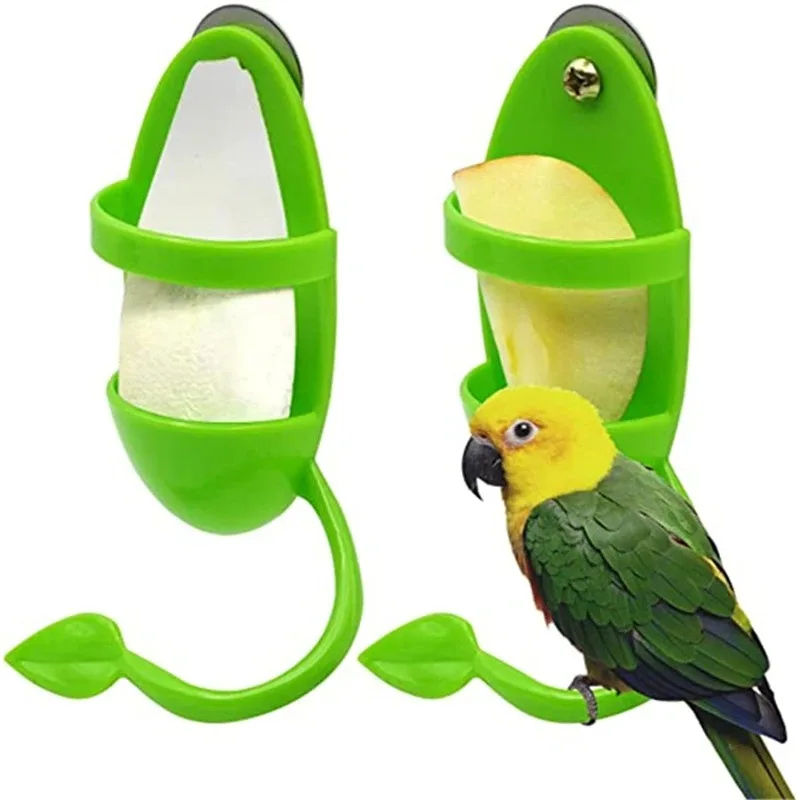 comedouro para pássaros de plástico