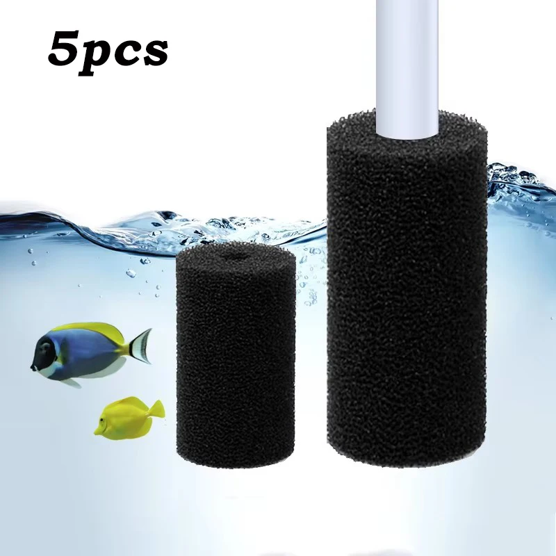 Pré-Filtro Esponja para Aquário 5 Unidades 8 cm Protege Peixes - Imagem 4