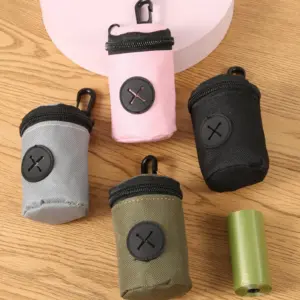 dispensador de sacos para cães com clipe