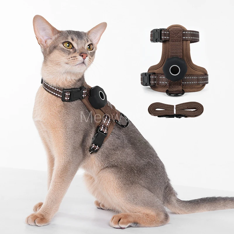 Coleira Anti-Fuga para Gatos com Suporte para AirTag Refletiva - Image 2