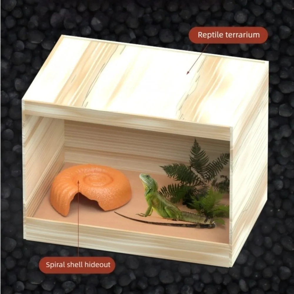 Caverna Esconderijo para Répteis de Plástico Tamanho M 16,5 cm - Imagem 6