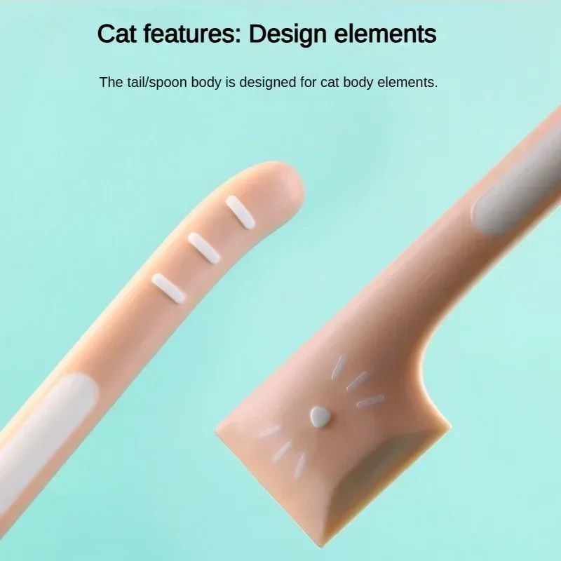 Colher para Gatos e Cães de Aço Inoxidável com Cabo Longo - Imagem 3