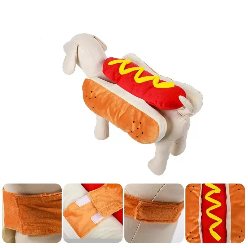 Traje de Cachorro e Gato para Festas Ajustável - Imagem 6