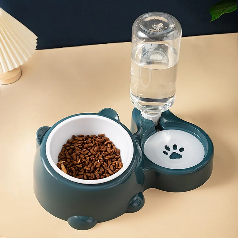 Tigela 2 em 1 para Cães e Gatos com Inclinação de 15° - Imagem 5