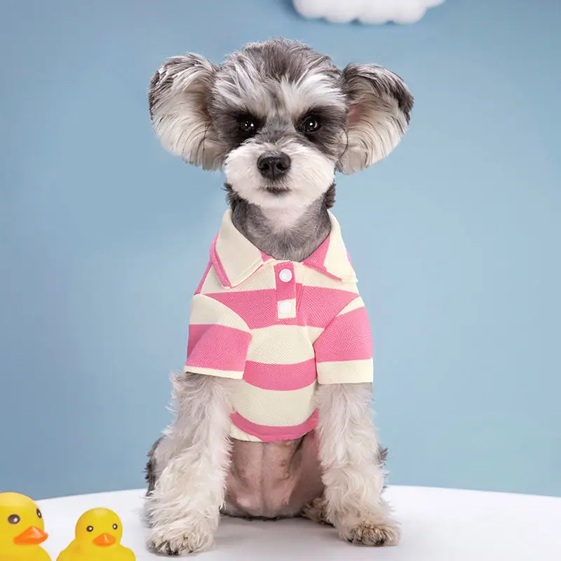 Camisa Polo para Cães e Gatos de Poliéster Algodão - Imagem 5