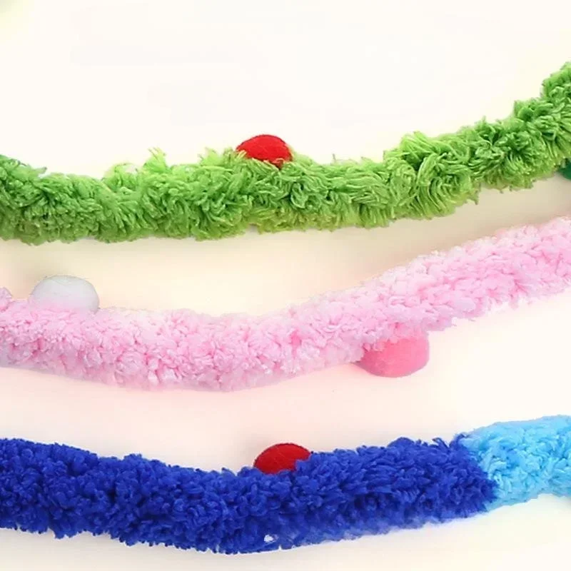Brinquedo Varinha para Gatos de Pelúcia Macia com Sino 40 cm - Imagem 5