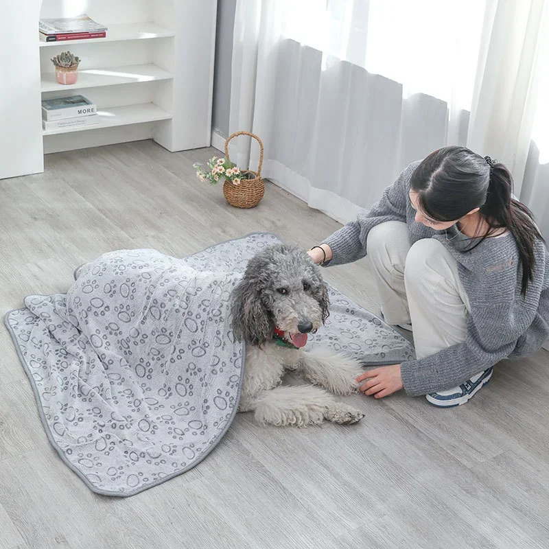 Cobertor para Pets de Veludo Coral Macio 3 Tamanhos - Imagem 6