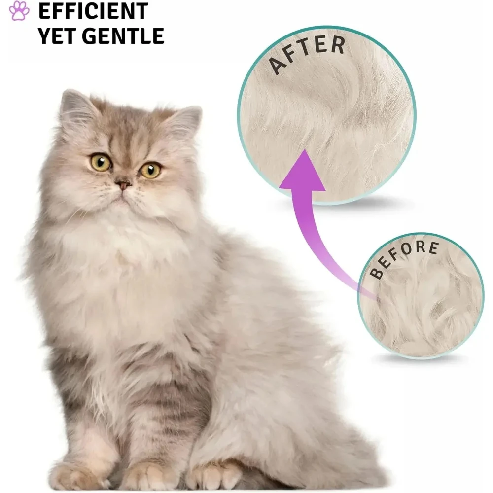 Ancinho Desembolador para Cães e Gatos com Lâminas Longas - Imagem 6