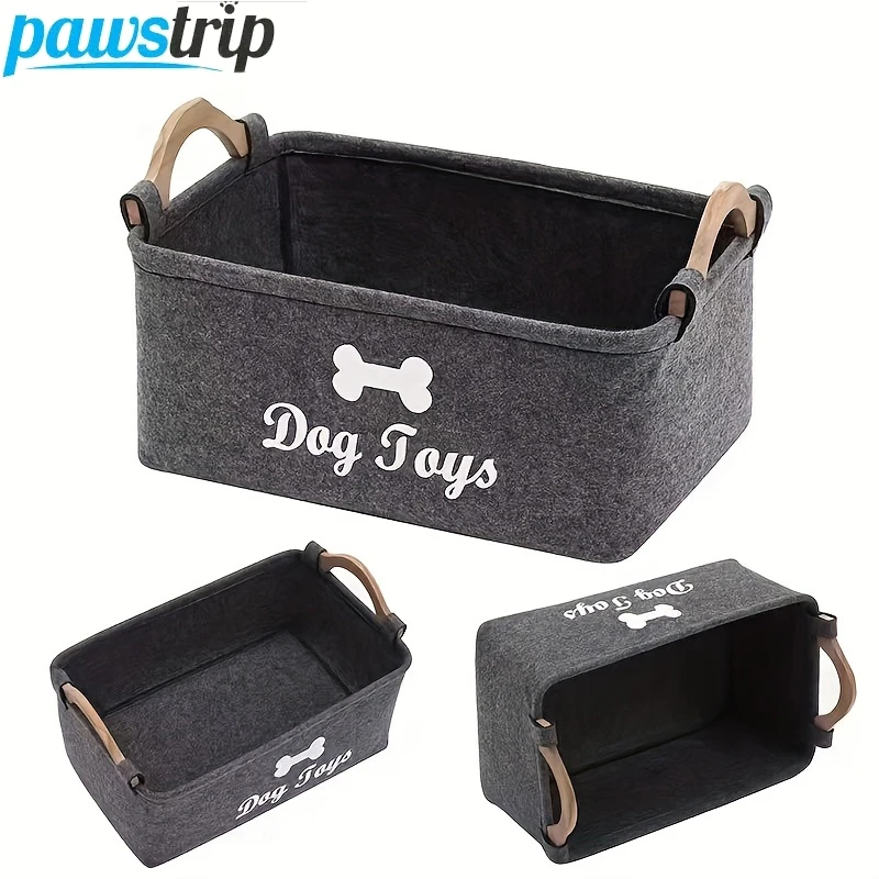 cesto de brinquedos para pets dobrável