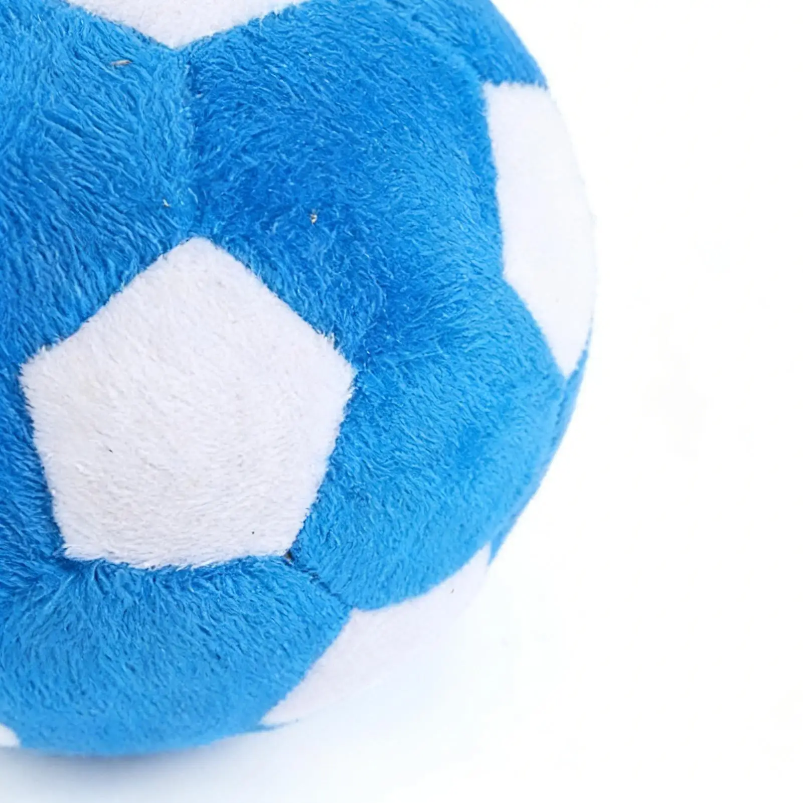 Brinquedo Bola de Futebol para Cães de Pelúcia com Som para Mastigar - Imagem 2