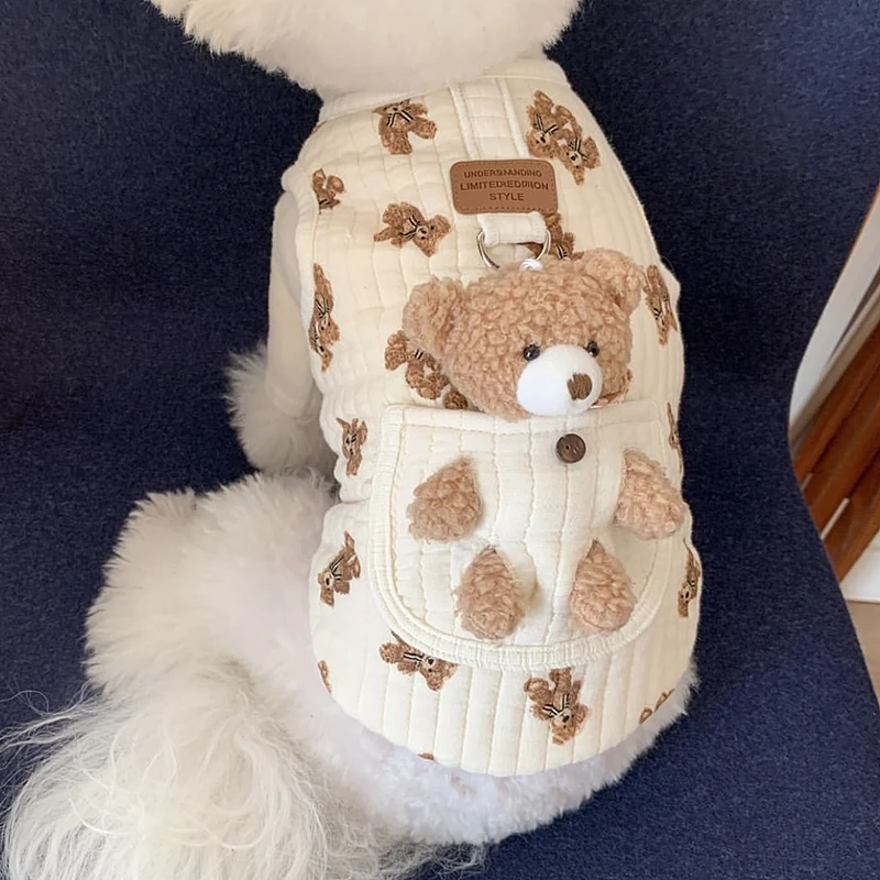 Colete para Cães e Gatos de Desenho Animado, de 0,5 a 9 kg - Imagem 2