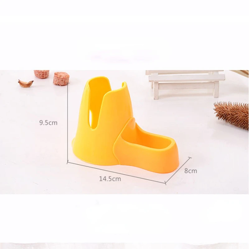 Alimentador de Água para Hamster com Recipiente de Comida Cáqui Escuro - Imagem 6