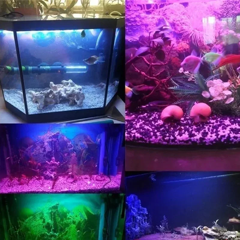 Luminária LED para Aquário Colorida Submersível 15 a 45,5 cm - Imagem 4