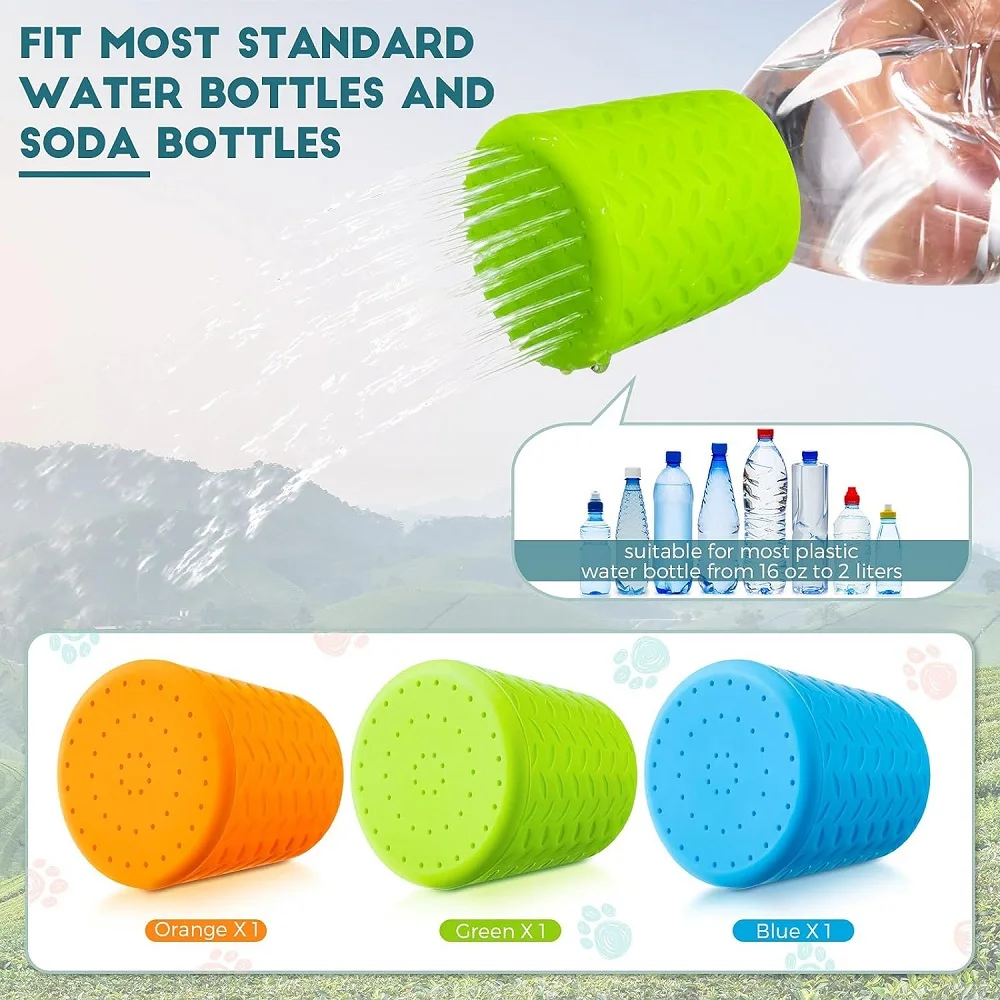 Chuveiro Portátil para Cães e Gatos de Silicone Ajustável - Imagem 6