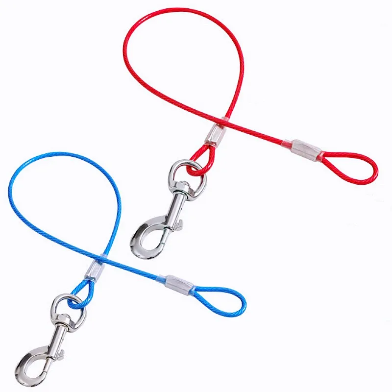 Trela para Cães de Aço Inoxidável com Corrente Resistente à Mastigação - Image 6