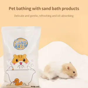 areia de banho para hamster