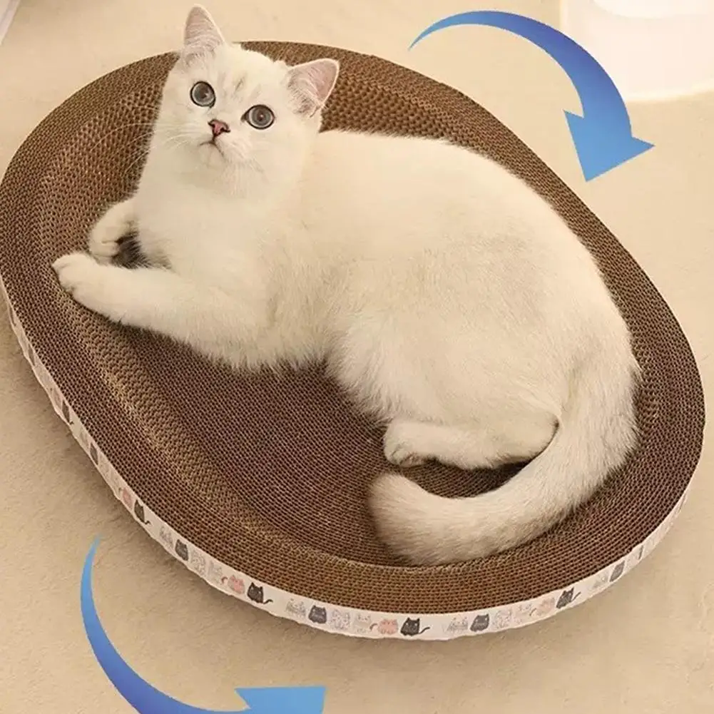arranhador para gato ondulado de papelão