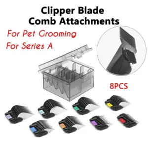 kit de pentes guia para tosquiadeira de cães