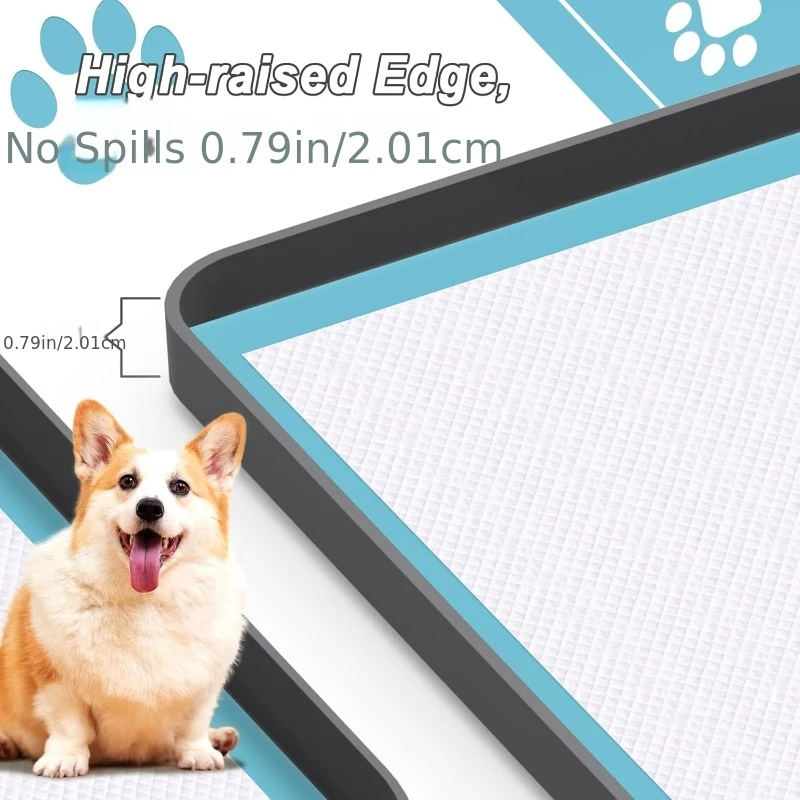 Suporte para Tapete Higiênico de Silicone para Cães 60x60 cm Antivazamento - Imagem 2