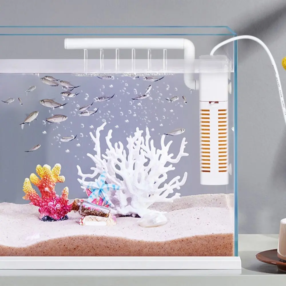 Filtro Submersível USB para Aquário 3,5 W com Bomba 150 L/h - Imagem 4
