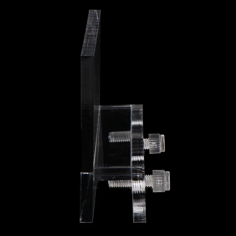 Suporte de Luz para Aquário de Acrílico Transparente 11x7,5 cm com Fixação por Parafuso - Imagem 4