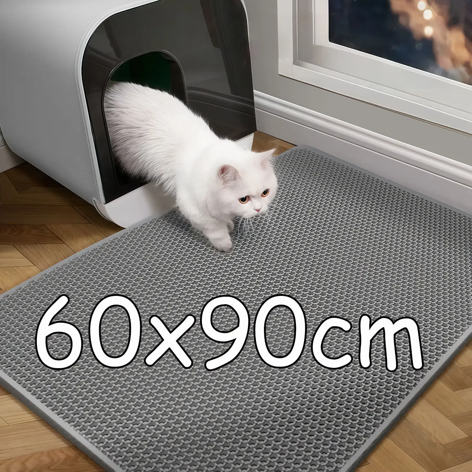 tapete de areia para gatos lavável