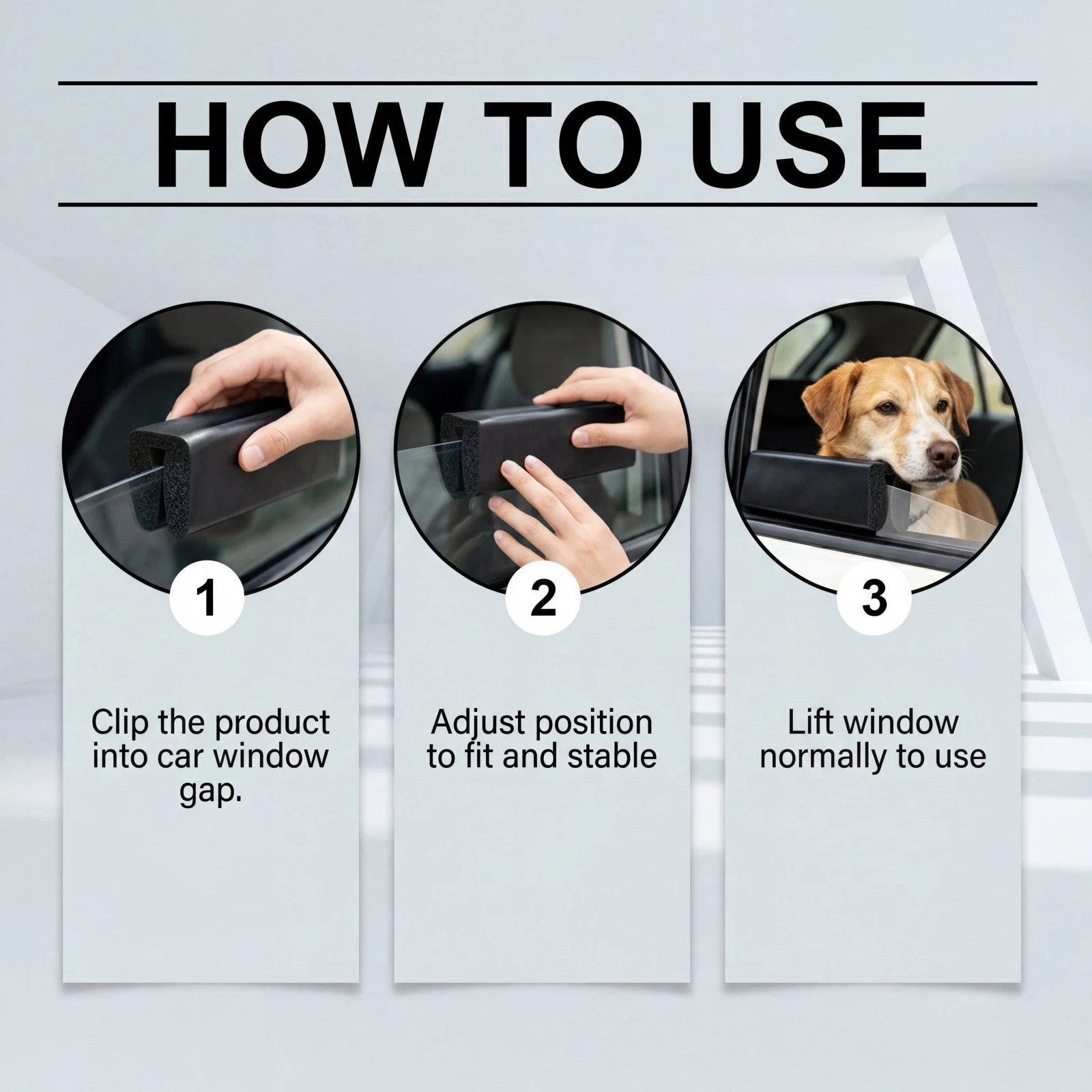 Almofada de Queixo para Cães em Carro Espuma de Memória com Encaixe na Janela - Imagem 6
