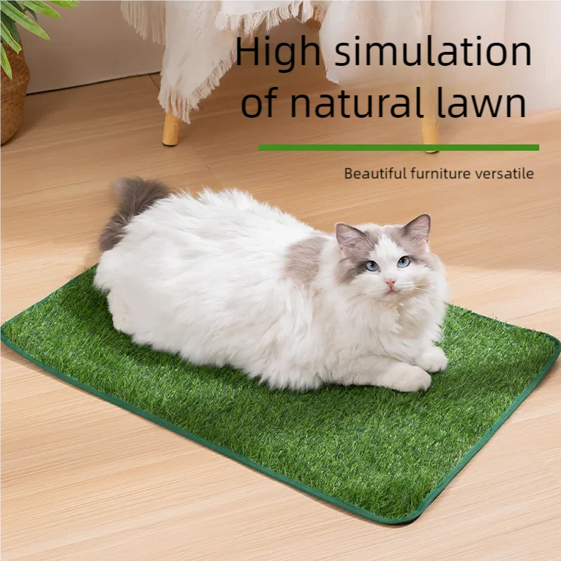 Tapete de Grama Artificial para Cães Lavável e Reutilizável - Imagem 2